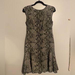 Ann Taylor snake skin print dress!